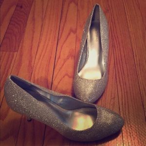 Silver heels